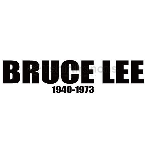Bruce Lee T-shirts Iron On Transfers N7173 - Click Image to Close